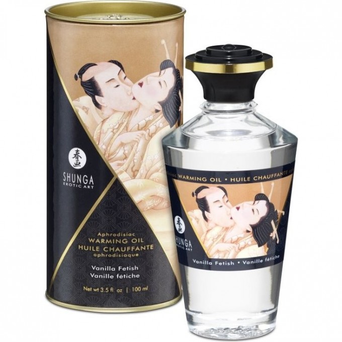 Масло интимное массажное SHUNGA VANILLA FETISH (ВАНИЛЬНЫЙ ФЕТИШ) 2207 SG