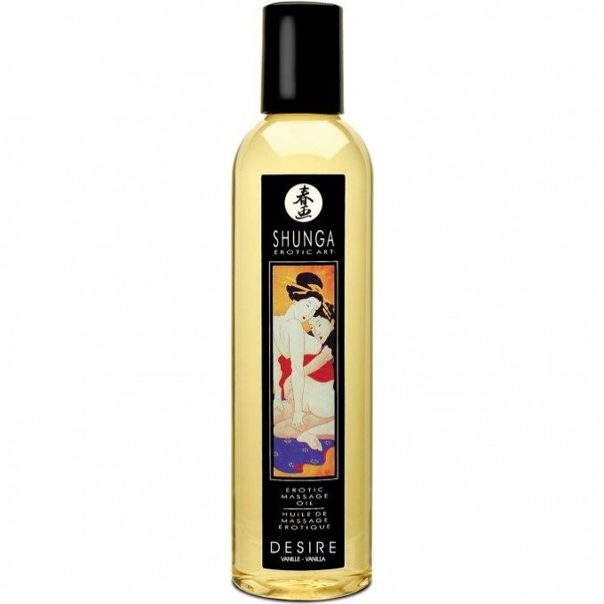 Масло массажное SHUNGA DESIRE - VANILLA (ЖЕЛАНИЕ - ВАНИЛЬ) 1001 SG